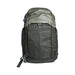 A clear frontal view of the Vertx Gamut 25L CCW Backpack showing the Heather OD and Rudder Green color scheme.