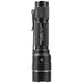 A side profile view showcasing the durable aluminum body, pocket clip, and textured grip of the Streamlight HPX tactical flashlight.