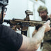 aimpoint micro fde gbrs group lerna mount kit mounted on rifle