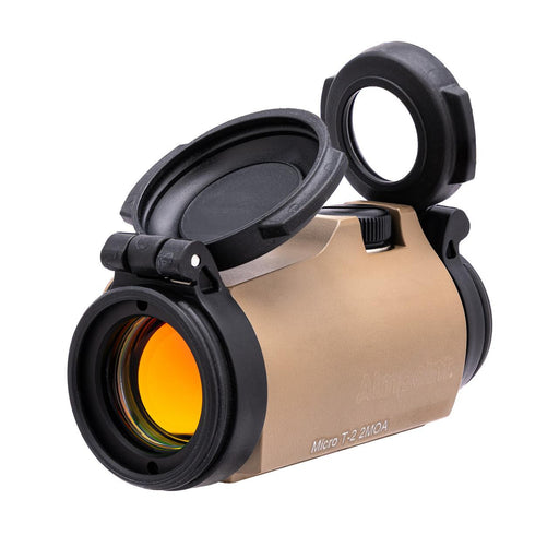 Angled view of the aimpoint t2 fde 