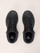 the acr'teryx kopec mid gtx hiking shoes showcased as a pair and is in the color black.