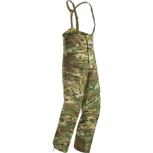 Arc'teryx LEAF Alpha Bib Pant Gen 2 MultiCam Men's | Wet Weather | (Like-New)