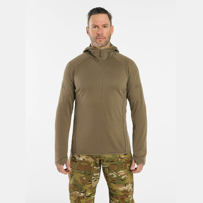 Arc'teryx LEAF Delta AR 1/2 Zip Neck Hoody Men's | Mid Layer | (Like New)