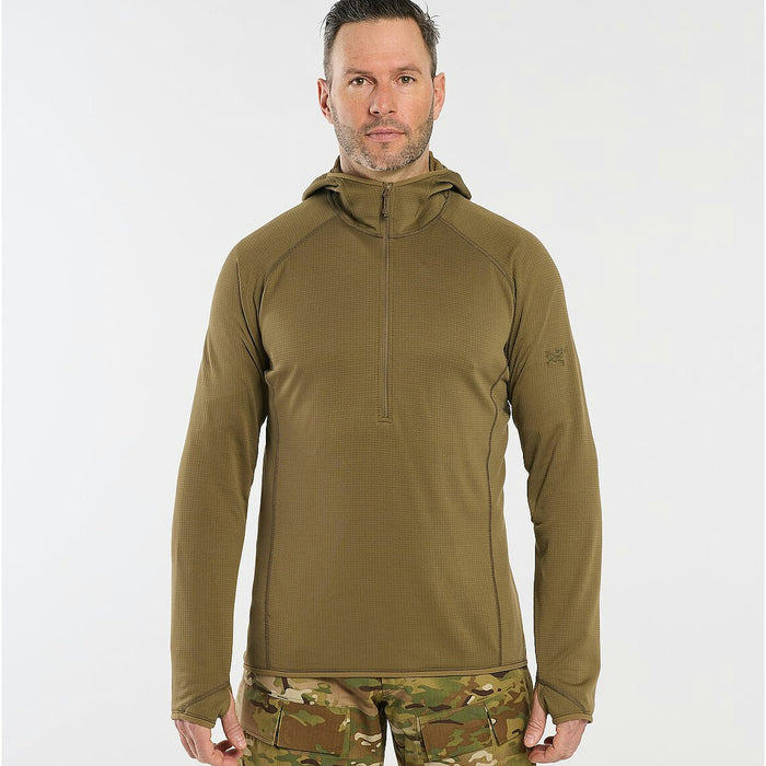 Arc'teryx LEAF Delta AR 1/2 Zip Neck Hoody Men's | Mid Layer | (Like New)