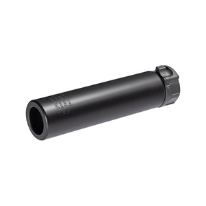 Front-left view of the black SureFire SF-Trainer-556-1 Suppressor Trainer.