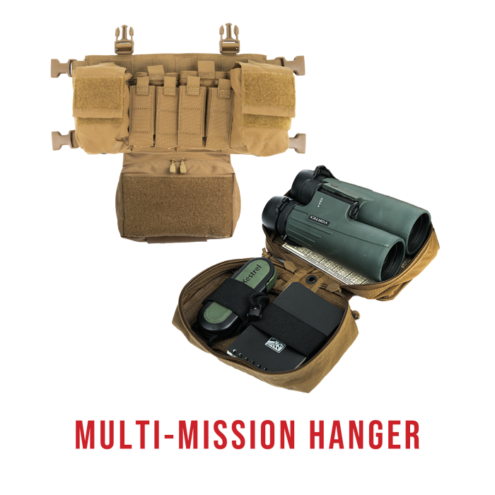 Haley Strategic X Chest Rig - Low-Profile 12.6 oz Tactical Rig for Urban & Confined Spaces