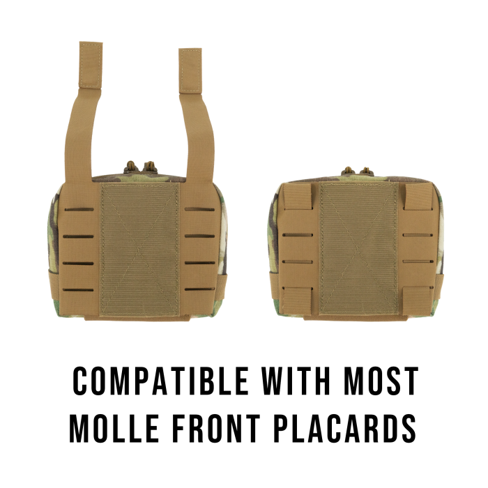 Haley Strategic GP ZIP Pouch Medium - Modular Admin Pouch w/ Integrated TQ Carrier