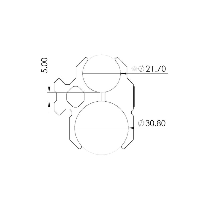 Strike Shotgun Barrel Clamp for Beretta 1301 Tactical and A300 Ultima Patrol