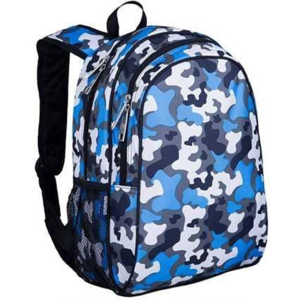 Wildkin Kids 15 Inch School and Travel Backpack for Boys and Girls (Monster Green)