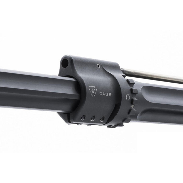 close up of strike industries adjustable gas block