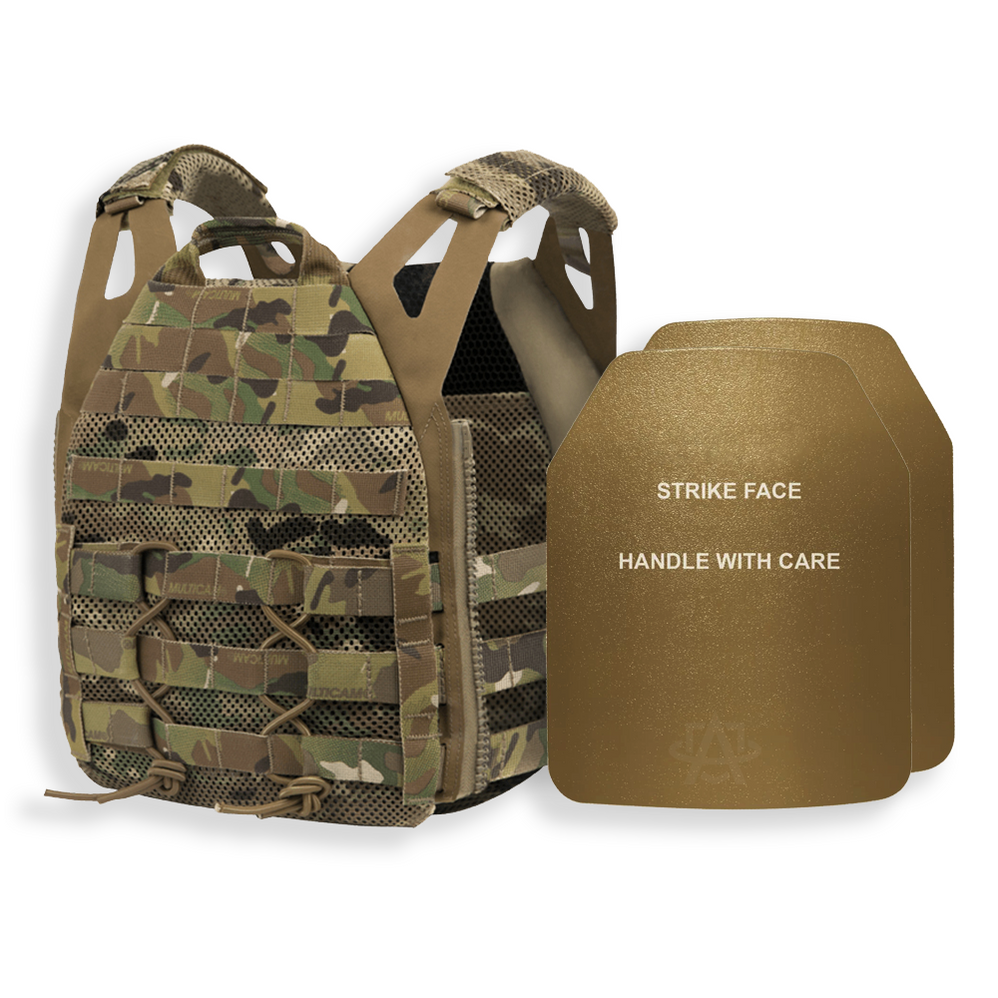Crye Precision AirLite SPC Structural Plate Carrier - Ranger Green, Large (Fits Chest 41-45")