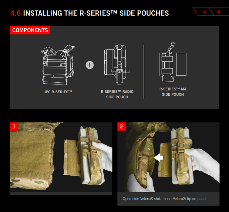 Crye Precision R-Series Radio Side Pouch