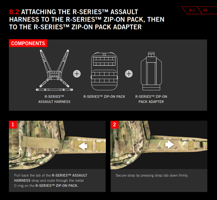 Crye Precision R-Series Zip-On Pack