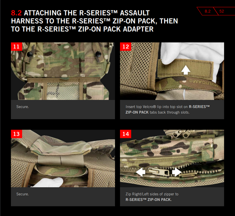 Crye Precision R-Series Zip-On Pack
