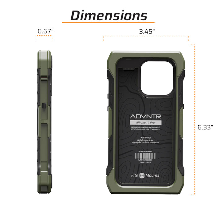 iPhone 14 Pro ADVNTR Phone Case | Made in USA