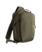 Eberlestock Fade Sling XL in olive green, front three-quarter view showing the top carry handle, front zippered pockets, and padded shoulder strap.