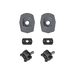 ESS Pivot Rail Mount kit including mounting adapters, plates, and thumbscrews for EXFIL helmet rails.