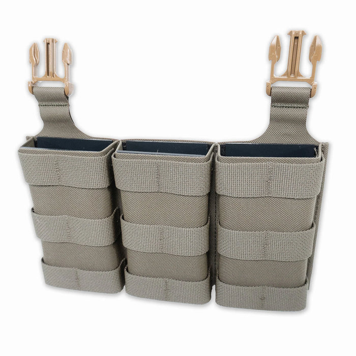 Esstac 5.56 Triple Daeodon Front Panel | with Front Webbing X3