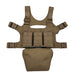 esstac 5.56 triple hinged piggy chest rig coyote brown front loaded