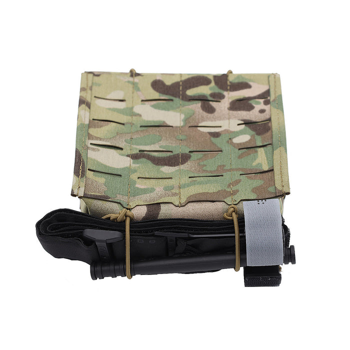 Esstac Admin Lidded GP Pouch | with 4 Long Malice Clips