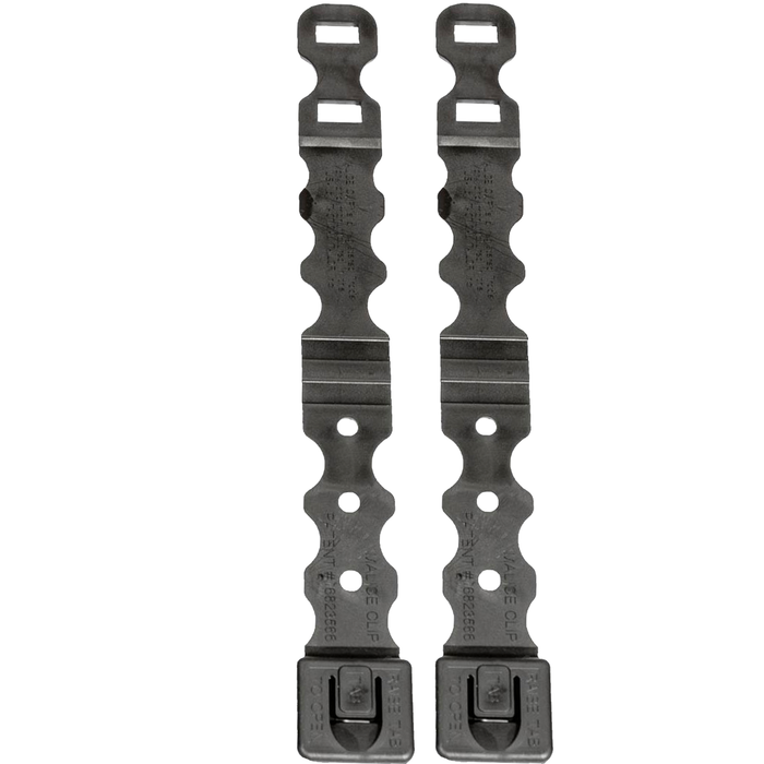 esstac black malice clip 2x for lidded gp pouch