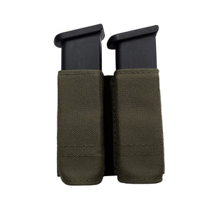 Esstac Glock 43x Double Pistol GAP KYWI Pouch | with 2 Malice Clips