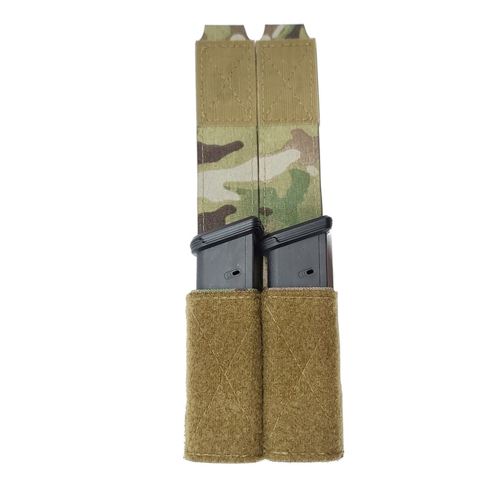 Esstac Lidded Double Pistol Kywi Pouch | Includes 2 Malice Clips