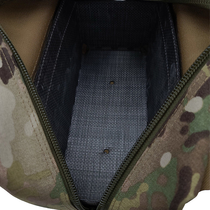 esstac tactical midget carry all bag 2.0 tegris insert installed