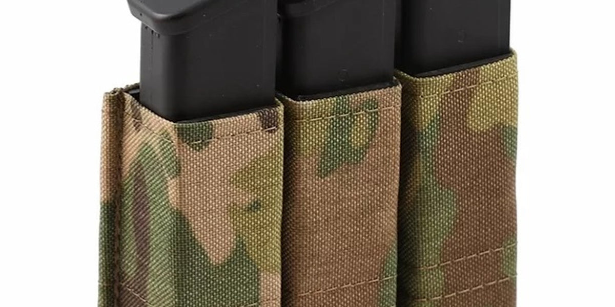 Esstac Triple Pistol KYWI Pouch - Standard Glock or 2011 Magazines