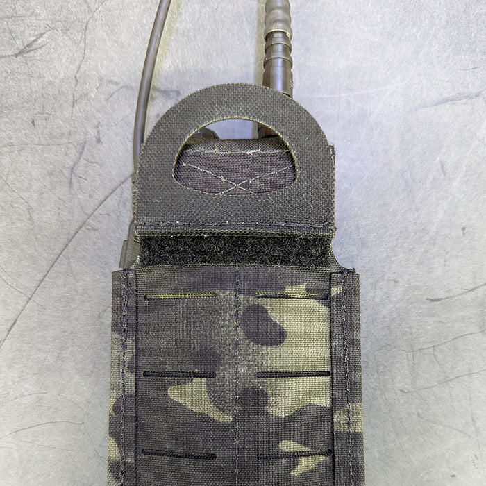 esstact baofeng radio pouch multicam black back