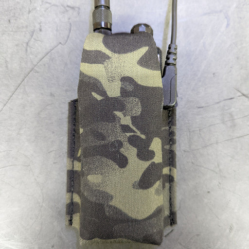 esstact baofeng radio pouch multicam black front