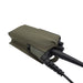 esstact motorolla xpr6500 radio pouch ranger green adaptor side