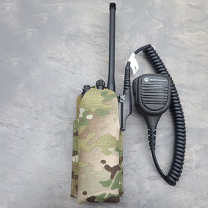 esstact motorolla xts 5000 radio pouch multicam front