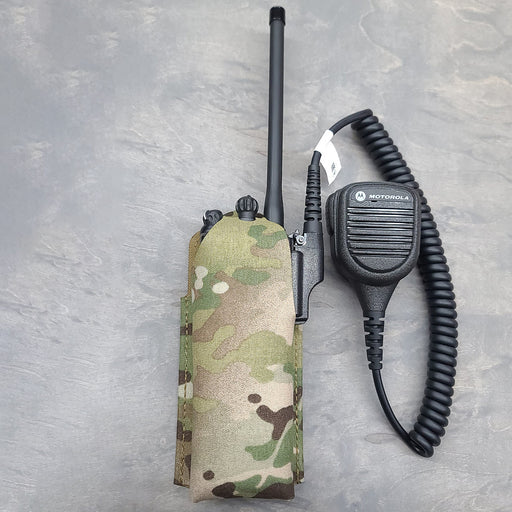 esstact motorolla xts 5000 radio pouch multicam front