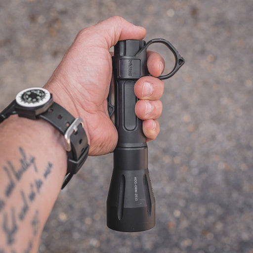 finger ring makes switchback hog easy to deploy