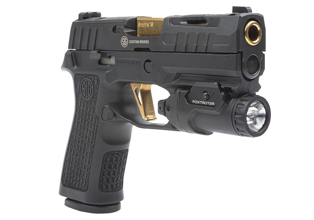 Sig Sauer Foxtrot2R LightFight - 20,000 Candela Weapon-Mounted Light w/ 3 Activation Modes