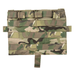 A front-facing view of the Crye Precision AVS detachable flap M4 flat multicam, showcasing the classic camouflage pattern and the clean, low-profile layout of the three magazine pockets.