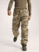 Front view of the Cold WX Pant SV MultiCam Gen 1.3 in Multicam.
