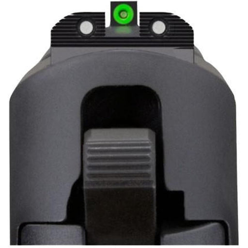 Frontal view of the Sig Sauer XRAY3 Day/Night Sight Set installed on a P226
