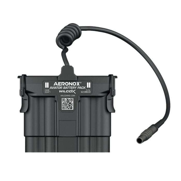 frontal view of the Wilcox NVG Battery Pack