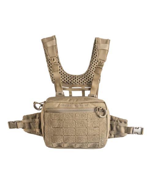 Eberlestock Fury Chest Pack | Low-Profile & Modular MOLLE Storage | Field-Proven 500D Ripstop