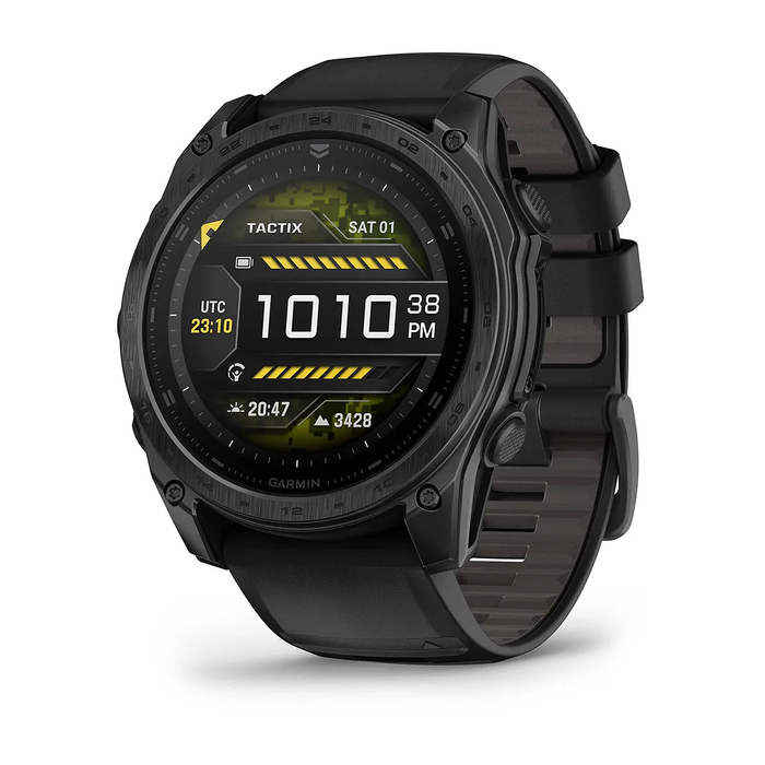 Garmin Tactix 8 51 mm AMOLED | Waterproof w/ Applied Ballistics Quantum & NVG Compatible