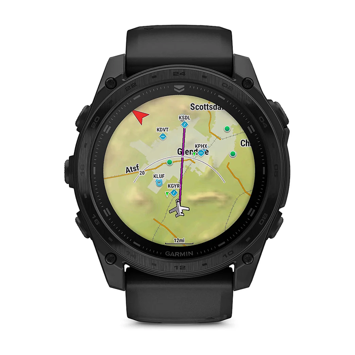 Garmin Tactix 8 51 mm AMOLED | Waterproof w/ Applied Ballistics Quantum & NVG Compatible