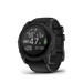 A front-left perspective of the Garmin tactix 8 51mm Solar AB Elite showing the specialized diving activity data screen and sunlight-visible memory-in-pixel display during a simulated mission.