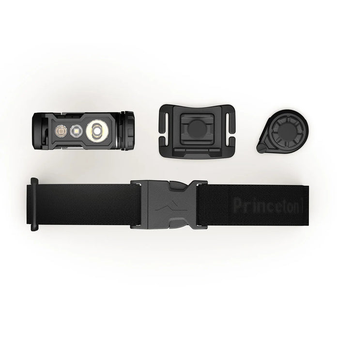 Princeton Tec Ghost X MPLS - IP68 Waterproof Tactical Headlamp w/ Dedicated IR Ghost Mode & Multi-Mount Hardware