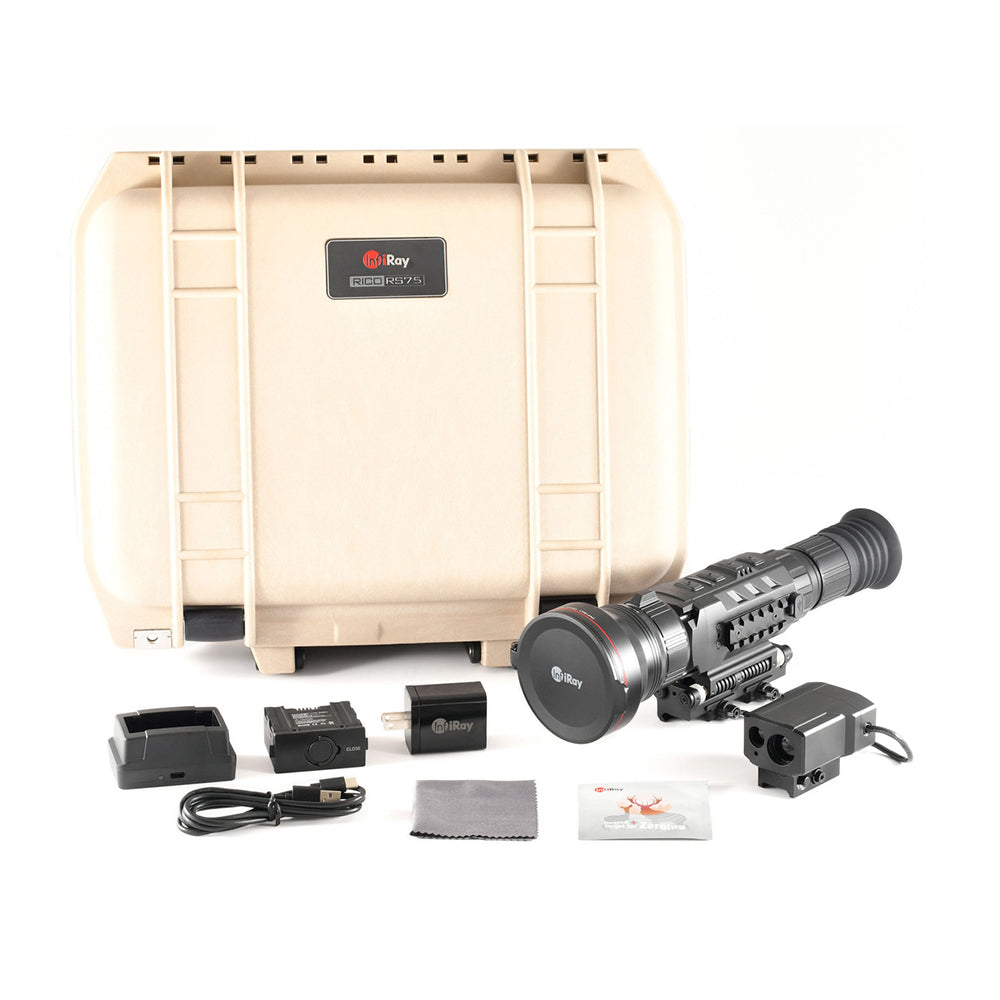 iRay RS75 - 2-16x LPVO - Thermal Rifle Scope - 3600 Yards — Atomic