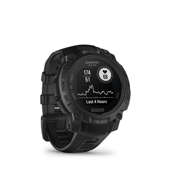 Garmin Instinct 3 Tactical - Tough w/ Solar Charging & 10 ATM