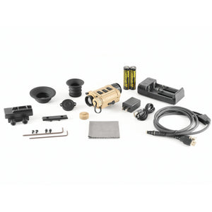 iRay RH25 w/ Accessories | 640 25mm Multi-Purpose Thermal Monocular | Upgraded to RH25 V2