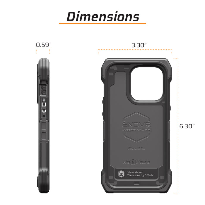 juggernaut case iphone 15 pro endvr phone case dimensions