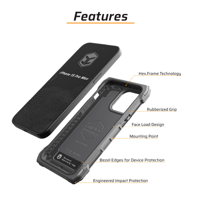 juggernaut case iphone 15 pro max endvr phone case features
